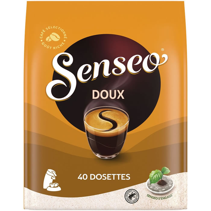 SENSEO – Dosettes de café doux 40 dosettes