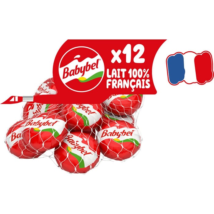 BABYBEL – Fromage au lait pasteurisé en portions – 264g
