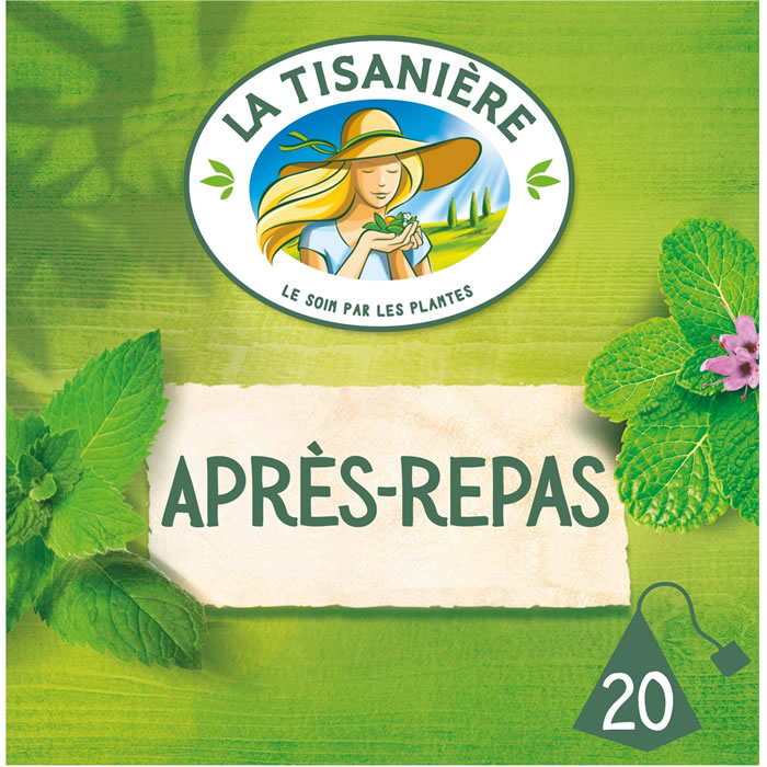 LA TISANIERE Baobab Infusion après-repas menthe poivrée anis (37g)