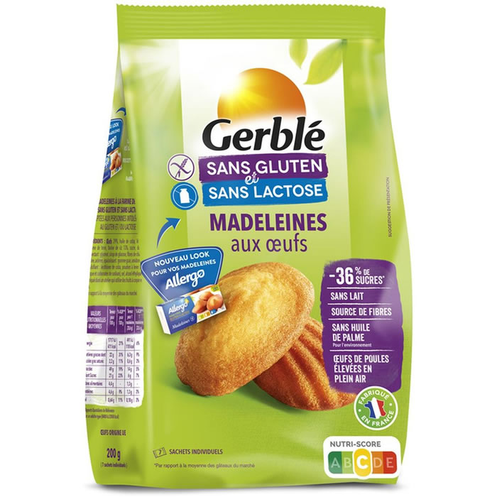 GERBLE – Madeleines 200g