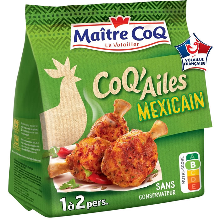 Maitre Coq – Manchons de poulet mexicain 250g