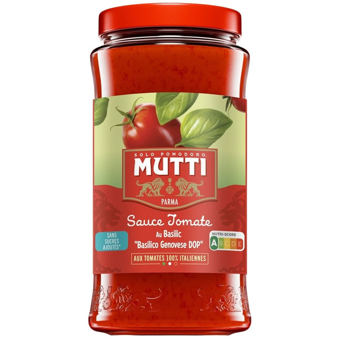 MUTTI – Sauce tomate et basilic – 400g
