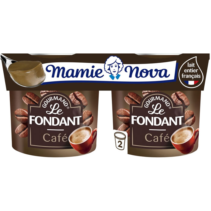 Mamie Nova – Fondant au café 2x150g