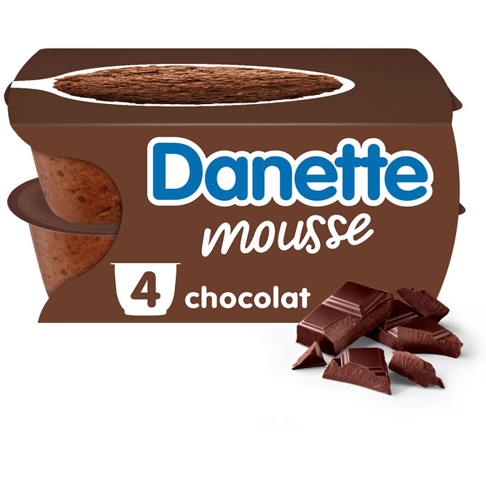 Danette – Mousse au chocolat 4x60g