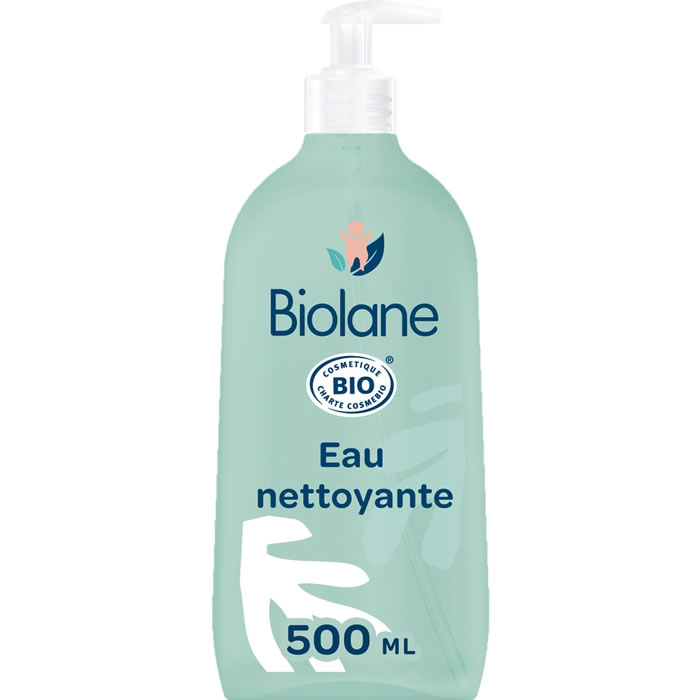 BIOLANE – Eau nettoyante sans rinçage bio – 500 ml