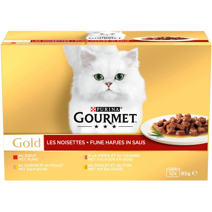 PURINA Gourmet Gold Pâtée en sauce pour chat adulte