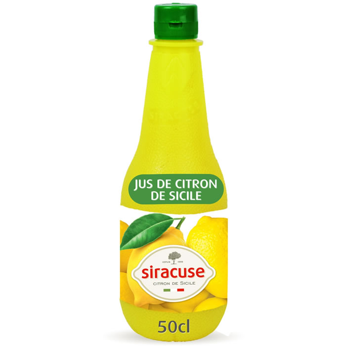 SIRACUSE – Jus de citron de Sicile – 50cl