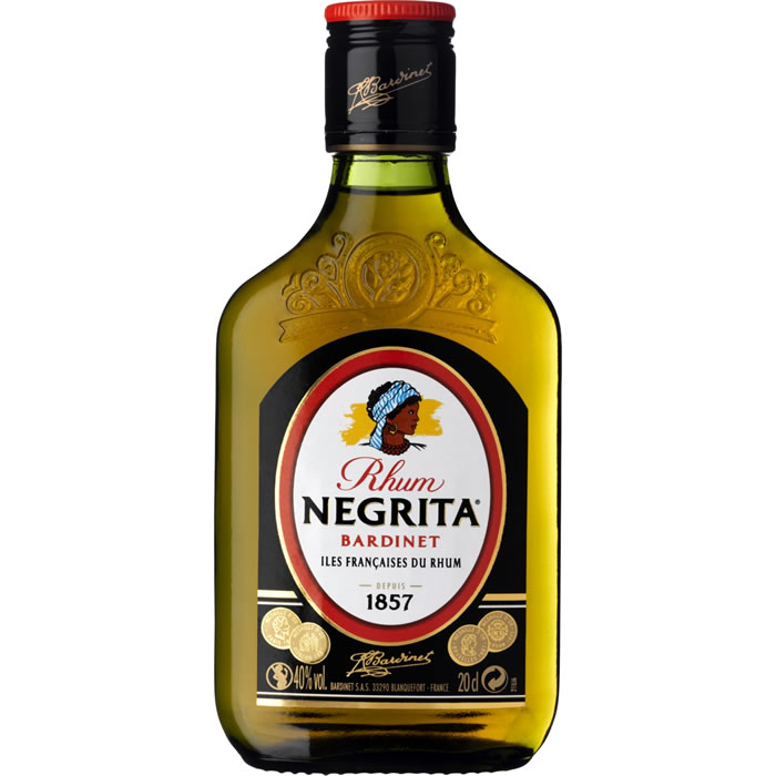 NEGRITA – Rhum ambré Flask 20cl