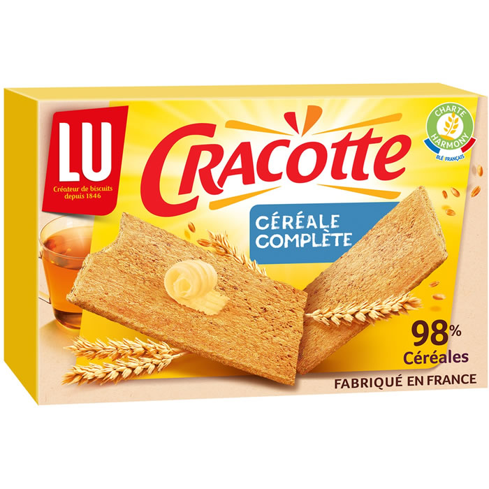 CRACOTTE – Tartines craquantes aux céréales complètes 250 g