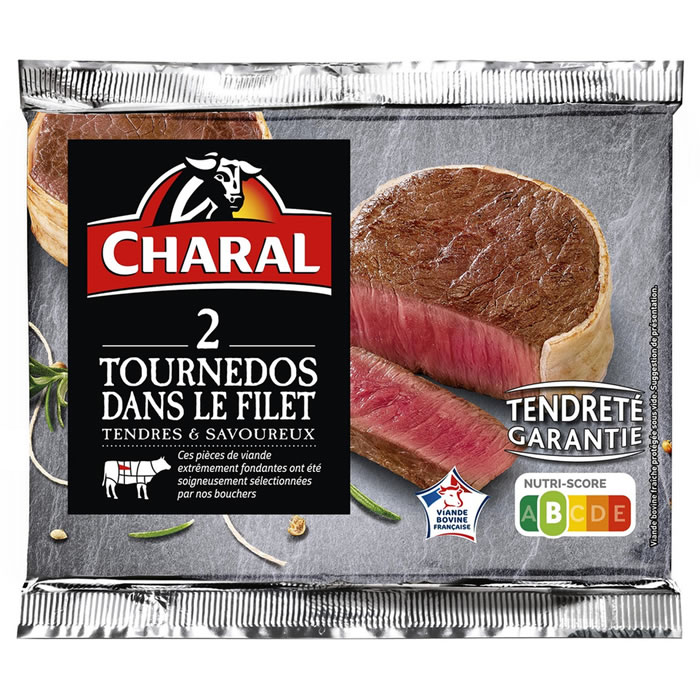 CHARAL Tournedos dans le filet 2 x 140 g
