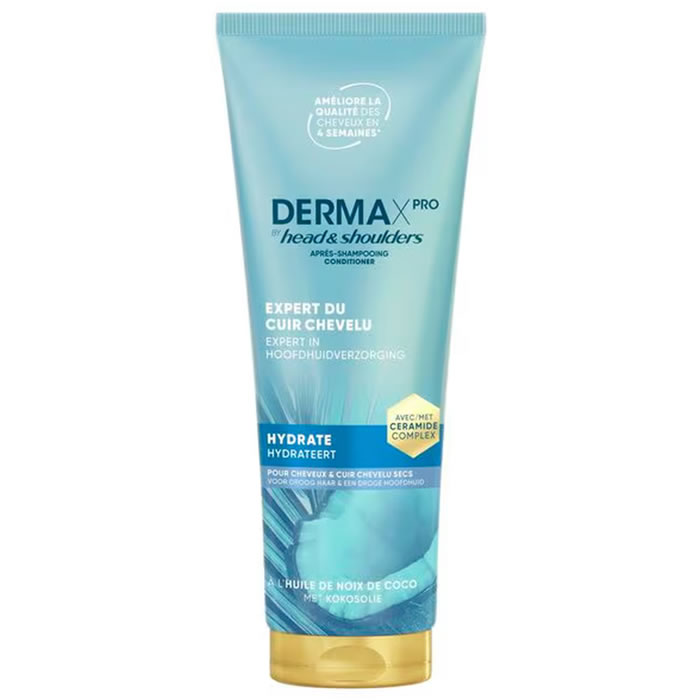HEAD & SHOULDERS DermaX Pro – Après-shampoing anti-pelliculaire hydratant à la coco 220 ml