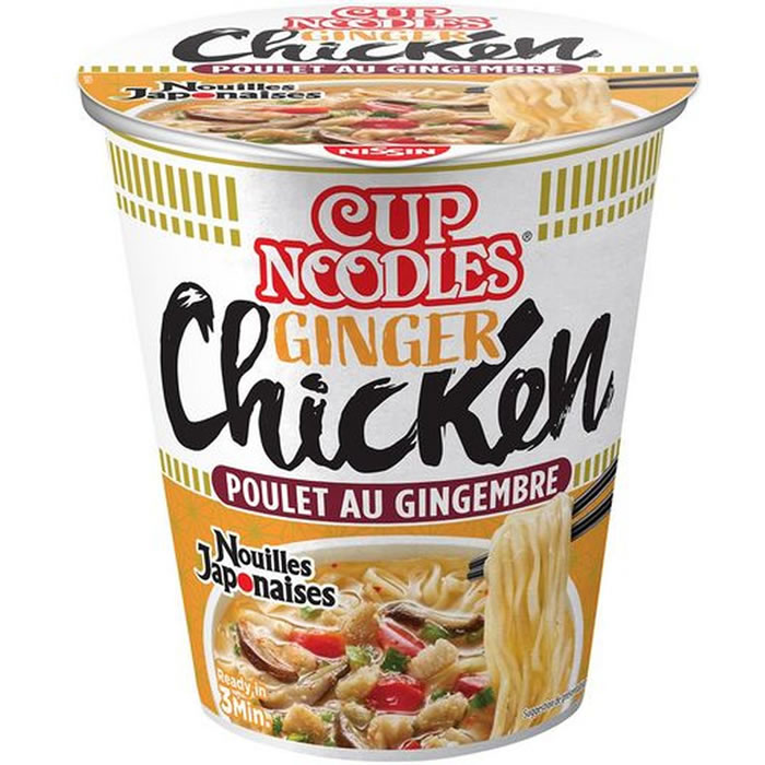 NISSIN – Nouilles au poulet et gingembre – 63 g