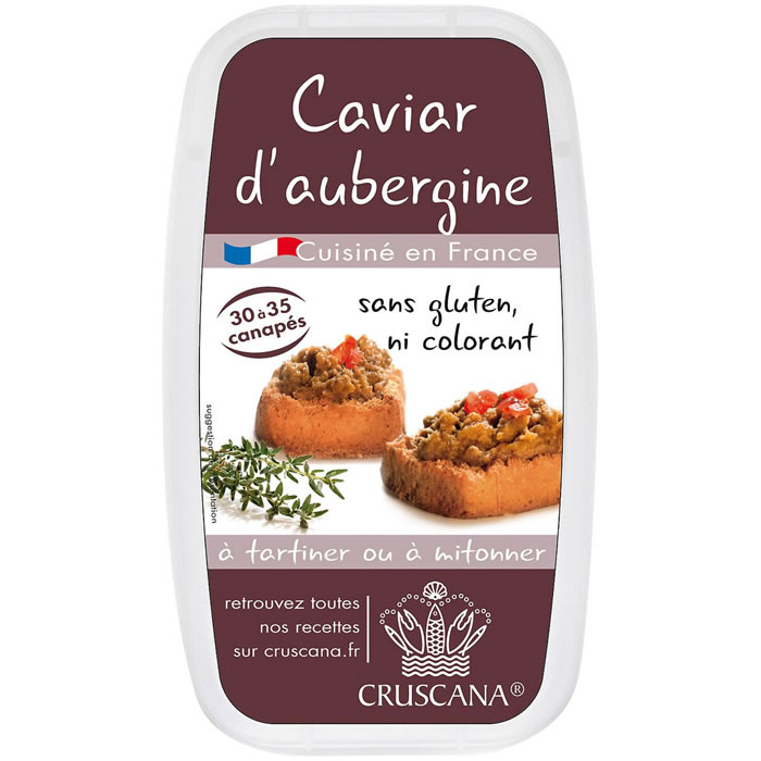 CRUSCANA – Caviar d’aubergines 150g