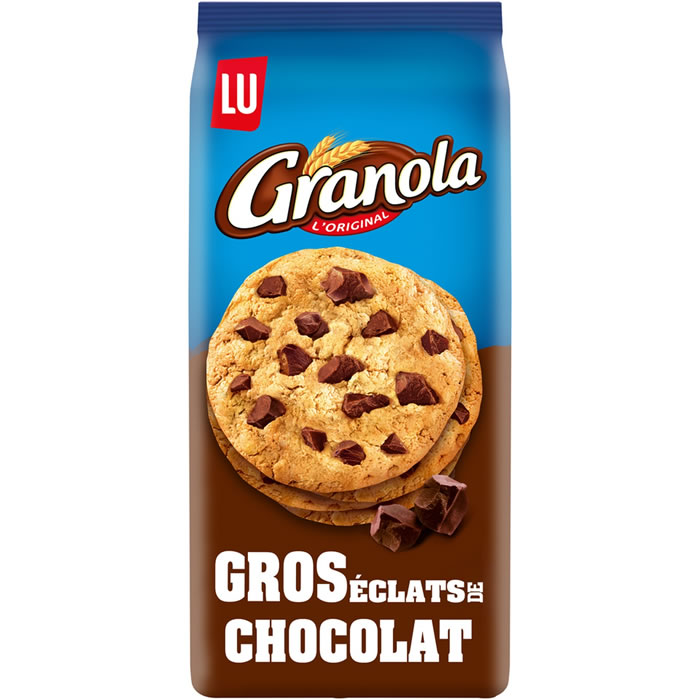 GRANOLA – Cookies aux pépites de chocolat au lait 184g